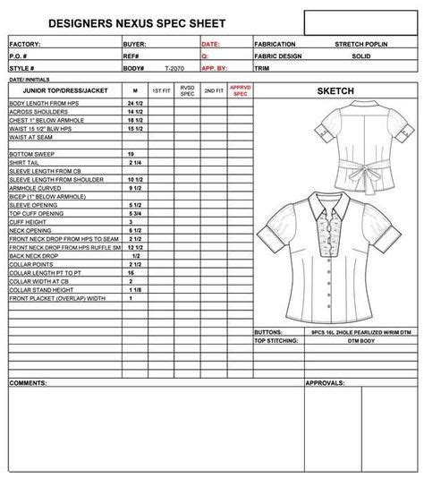 fiche controle qualité vetement